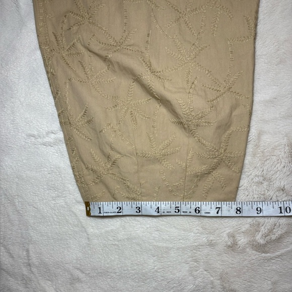 House of Harlow 1960 Textured Tan Joggers - Picture 8 of 10